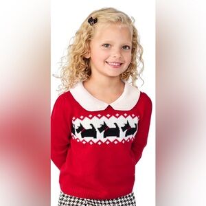Gymboree Girls Dog Fairisle Sweater - London Calling